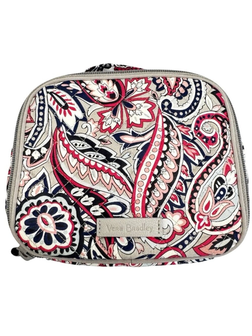 Vera Bradley Multicolor Paisley Cosmetic Bag